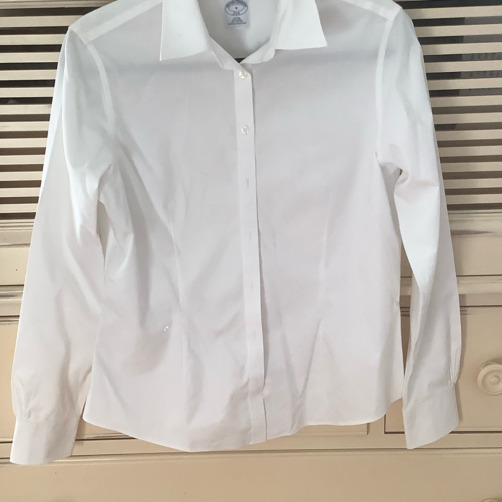 Brooks Brothers Crisp White Dress Shirt